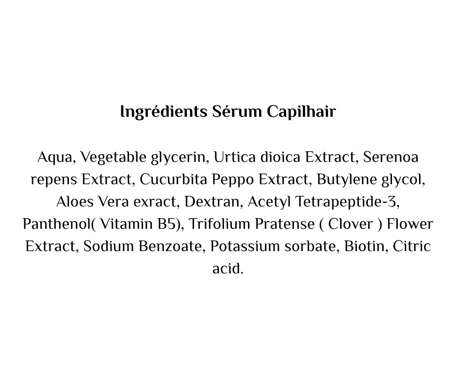 Sérum Capilhair